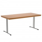 Klapptisch, 170x80 cm (B/T), 72 cm hoch, T-Fuß, 